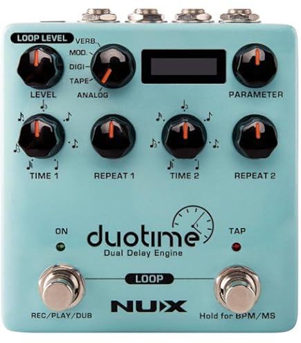 NUX | Tape Core Deluxe Tape Echo Effects Pedal, TAPECDLX